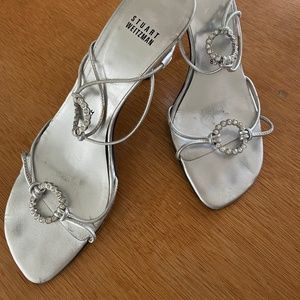 Stuart Weitzman Rhinestone Heels